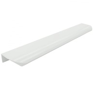 Okrajová nábytková kľučka, biela, 340 mm DLHÁ Okrajová nábytková kľučka, biela, 340 mm DLHÁ