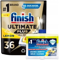 Finish Ultimate Plus 36 citrónových kapsúl + čistič