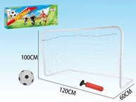 Veľká futbalová bránka s loptou Veľká futbalová bránka s loptou