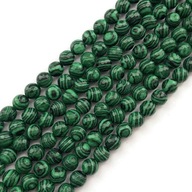 1024- Malachit Sooded Sooded Buchta 8 mm-sznur 1024- Malachit Sooded Sooded Buchta 8 mm-sznur