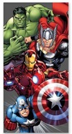 AVENGERS bavlnený UTERÁK 70x140 cm MARVEL AVENGERS bavlnený UTERÁK 70x140 cm MARVEL