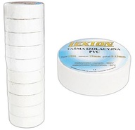 10x BIELA IZOLAČNÁ PÁSKA 19mm/10m LEXTONOVÉ PÁSKY 10x BIELA IZOLAČNÁ PÁSKA 19mm/10m LEXTONOVÉ PÁSKY