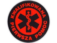Emblém FLUO KVALIFIKOVANÁ PRVÁ POMOC so suchým zipsom Emblém FLUO KVALIFIKOVANÁ PRVÁ POMOC so suchým zipsom