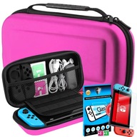 OCHRANNÉ POUZDRO VYSTUŽENÝ KRYT PRE NINTENDO SWITCH TEPRENÉ SKLO OCHRANNÉ POUZDRO VYSTUŽENÝ KRYT PRE NINTENDO SWITCH TEPRENÉ SKLO