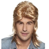blond WIG RETRO vlasy 70. roky 80. roky JIMMY bujné blond WIG RETRO vlasy 70. roky 80. roky JIMMY bujné