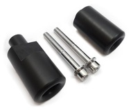 Nárazové doštičky čierne na SUZUKI GSXR 1000 05-06 Nárazové doštičky čierne na SUZUKI GSXR 1000 05-06