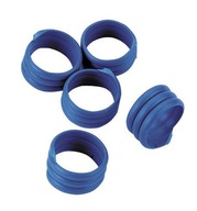 Špirálová páska pre hydinu 16 mm modrá 20 ks