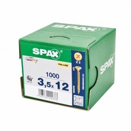 Univerzálne skrutky SPAX 3,5 x 12 1000 ks PZ2 Univerzálne skrutky SPAX 3,5 x 12 1000 ks PZ2
