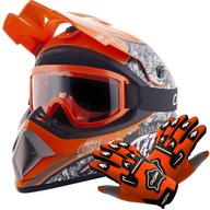 ĽAHKÁ PRILBA ENDURO QUAD XL KRÍŽOVÁ PRILBA + OKULIARE + RUKAVICE ĽAHKÁ PRILBA ENDURO QUAD XL KRÍŽOVÁ PRILBA + OKULIARE + RUKAVICE