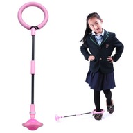 Hula hoop, skladacie švihadlo na nohy pre deti s LED diódami, ružové Hula hoop, skladacie švihadlo na nohy pre deti s LED diódami, ružové