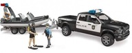 DODGE RAM 2500 POLICAJNÉ VOZIDLO S LOĎOU DODGE RAM 2500 POLICAJNÉ VOZIDLO S LOĎOU
