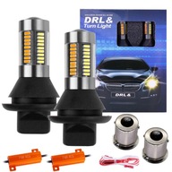 2v1 LED DENNÉ DENNÉ SVETLÁ + SVETLÁ DRL P21W BA15s VSTAVANÁ AUTOMATIKA 2v1 LED DENNÉ DENNÉ SVETLÁ + SVETLÁ DRL P21W BA15s VSTAVANÁ AUTOMATIKA