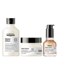 Loreal Metal Detox sada vlasového šampónu, masky a oleja po farbení Loreal Metal Detox sada vlasového šampónu, masky a oleja po farbení
