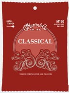 MARTIN M160 CLASSICAL PEVNÉ NAPNUTÉ STRIEBRENÉ GUĽOVÉ KONCE KLASICKÉ STRUNKY MARTIN M160 CLASSICAL PEVNÉ NAPNUTÉ STRIEBRENÉ GUĽOVÉ KONCE KLASICKÉ STRUNKY