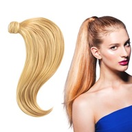 Pripojený PONY 50 cm zapletený #86/26 TEPLÝ BLOND Pripojený PONY 50 cm zapletený #86/26 TEPLÝ BLOND