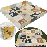 VEĽKÁ PENOVÁ PODLOŽKA DINOSAURS PUZZLE PEN HRUBÉ XL VEĽKÁ PENOVÁ PODLOŽKA DINOSAURS PUZZLE PEN HRUBÉ XL