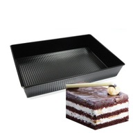 Dlhá tortová forma 40 x 25 cm - vysoký plech na pečenie Dlhá tortová forma 40 x 25 cm - vysoký plech na pečenie