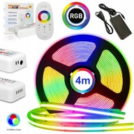 RGB COB LED PÁS, FAREBNÝ SET S DIAĽKOVÝM OVLÁDAČOM A 4M NAPÁJOM RGB COB LED PÁS, FAREBNÝ SET S DIAĽKOVÝM OVLÁDAČOM A 4M NAPÁJOM