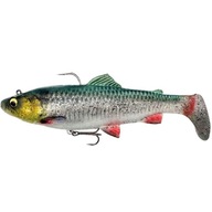 Tienidlo na chrastítko na pstruhy Savage Gear 12,5 cm 35 g zelené strieborné S Tienidlo na chrastítko na pstruhy Savage Gear 12,5 cm 35 g zelené strieborné S