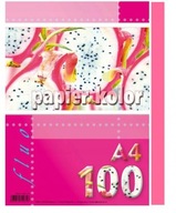 PAPIER NA TLAČ PLAKÁTOV 100K RUŽOVÝ PEVNÝ