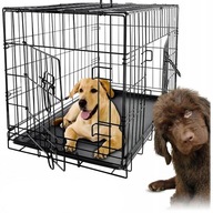 KENNEL CAGE TRANSPORTER PETER pre PSOV, PSOV, MAČKY, ZVIERATÁ 76x54x62cm L KENNEL CAGE TRANSPORTER PETER pre PSOV, PSOV, MAČKY, ZVIERATÁ 76x54x62cm L