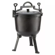 Smaltovaný LIATINOVÝ HRNEC POĽOVNÍCKY 4L KINGHOFF KH-2241