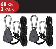 Závesné lampy, nastaviteľné vešiaky, držiaky na pestovateľský box s hmotnosťou 68 kg Závesné lampy, nastaviteľné vešiaky, držiaky na pestovateľský box s hmotnosťou 68 kg