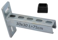 Nástenná konzola Console T 30x30 L-75 cm Nástenná konzola Console T 30x30 L-75 cm