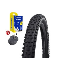 SCHWALBE NOBBY NIC ADDIX 26x2,25 PNEU + DUBA MICHELIN AIR STOP SCHWALBE NOBBY NIC ADDIX 26x2,25 PNEU + DUBA MICHELIN AIR STOP