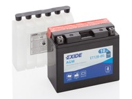 10 Ah EXIDE AGM batéria ET12B-BS nabitá za sucha 10 Ah EXIDE AGM batéria ET12B-BS nabitá za sucha