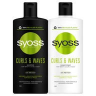 Šampón Syoss Curls Conditioner pre kučeravé vlasy Šampón Syoss Curls Conditioner pre kučeravé vlasy