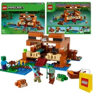 LEGO Minecraft 21256 Žabí dom Swamp Utopený prieskumník Zombie LEGO Minecraft 21256 Žabí dom Swamp Utopený prieskumník Zombie