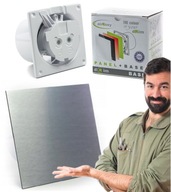 KÚPEĽŇOVÝ VENTILÁTOR 125 HYGROSTAT CHROME INOX KÚPEĽŇOVÝ VENTILÁTOR 125 HYGROSTAT CHROME INOX
