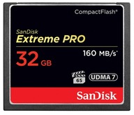 Pamäťová karta SanDisk CF Extreme PRO 32GB 160MB/s