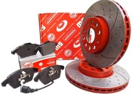 PREDNÉ DISKY, DESTIČKY Pre Audi A3 8P, vŕtané, 288mm