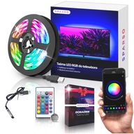 3M RGB LED STRIP USB 5050 Podsvietenie pre TV LED diódy Diaľkové ovládanie APLIKÁCIA Set 3M RGB LED STRIP USB 5050 Podsvietenie pre TV LED diódy Diaľkové ovládanie APLIKÁCIA Set