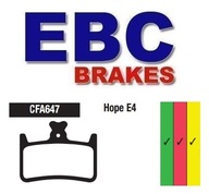 Cyklistické podložky EBC Hope E4 CFA647R Cyklistické podložky EBC Hope E4 CFA647R