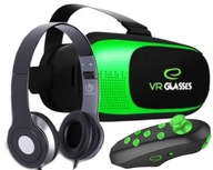 3D OKULIARE VIRTUÁLNEJ REALITY + DIAĽKOVÉ + SLÚCHADLÁ 3D OKULIARE VIRTUÁLNEJ REALITY + DIAĽKOVÉ + SLÚCHADLÁ