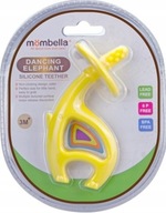 Silikónové hryzátko Mombella Dancing Elephant Lemon Silikónové hryzátko Mombella Dancing Elephant Lemon