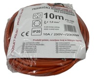 Stavebná záhradná predlžovacia šnúra 2x1 pre kosačku 10m Stavebná záhradná predlžovacia šnúra 2x1 pre kosačku 10m