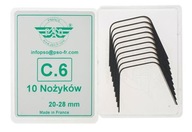 Nože na rezanie dezénu pneumatík C6 PSO 20-28 mm Nože na rezanie dezénu pneumatík C6 PSO 20-28 mm