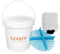 18L VEDRO + SEPARATOR + BIELE RUKAVICE NA UMÝVANIE 18L VEDRO + SEPARATOR + BIELE RUKAVICE NA UMÝVANIE