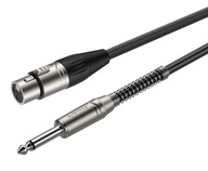 Roxtone SMXJ210L5 samurajský káblový konektor 6,3 mm-XLR 5 m Roxtone SMXJ210L5 samurajský káblový konektor 6,3 mm-XLR 5 m