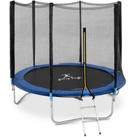 Záhradná trampolína so sieťou a krytom pružiny Záhradná trampolína so sieťou a krytom pružiny