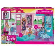 Mattel Barbie Útulný domček s nábytkom FXG54
