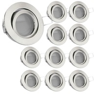 10 KS LED STROPNÉ SVIETIDLO 230V 3W okrúhle STUDENÉ 10 KS LED STROPNÉ SVIETIDLO 230V 3W okrúhle STUDENÉ