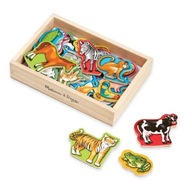 Magnety Animals Wood 20 ks Melissa a Doug Magnety Animals Wood 20 ks Melissa a Doug
