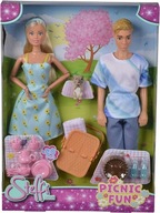 Steffi Love bábiky Steffi a Kevin na pikniku