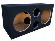 Subwoofer bass-reflex box 2x30cm 100l pre MTX