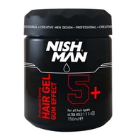 NISHMAN Gel Ultra Hold Effect Gummy 5+ 750ml NISHMAN Gel Ultra Hold Effect Gummy 5+ 750ml